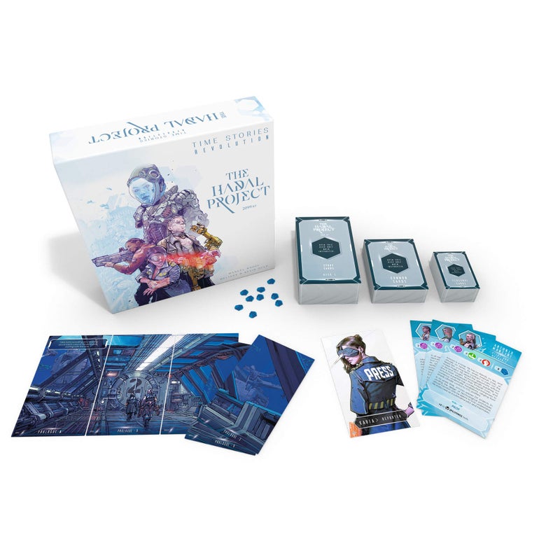 Asmodee TIME Stories The Hadal Project - Dive into a Thrilling Underwater Mystery! Adventure Game, Cooperative Strategy Game for Kids & Adults, Ages 12+, 1-4 Players, 90 Min Playtime, Made by Space Cowboys - Image 2